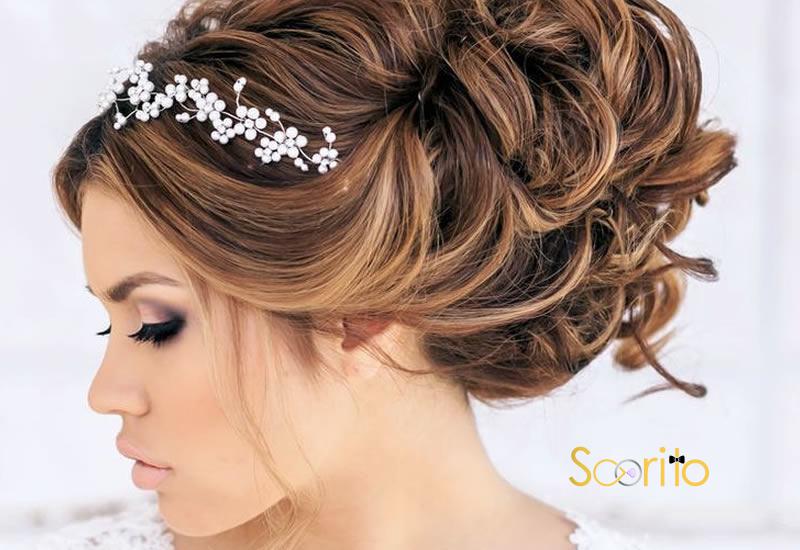 زیباترین تزئینات موی عروس