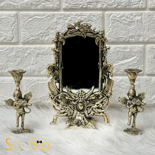 انواع آینه شمعدان