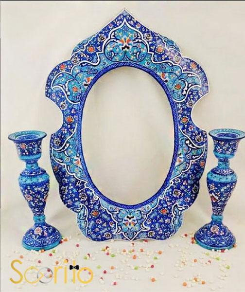 انواع آینه شمعدان