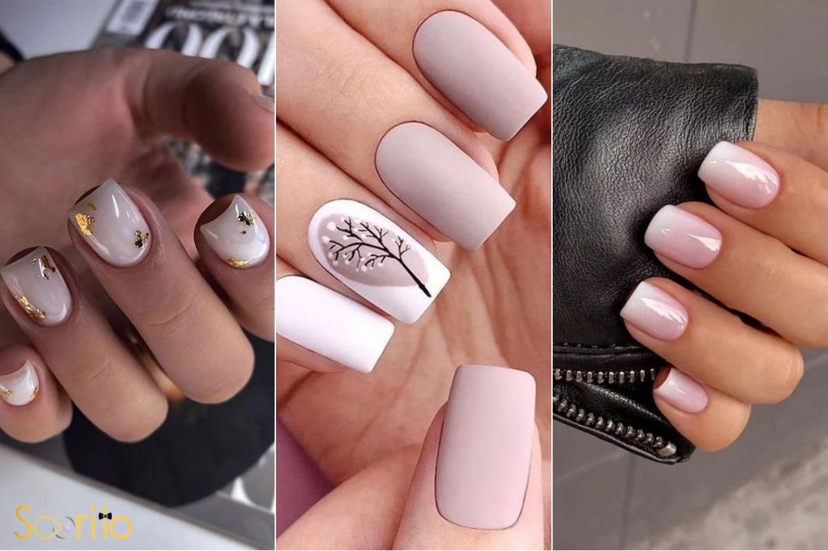 طرح لمینت ناخن طبیعی