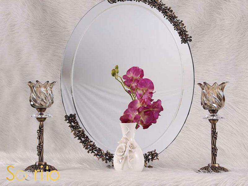 انواع آینه شمعدان