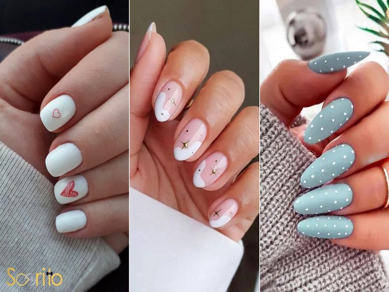 ناخن ساده دخترانه