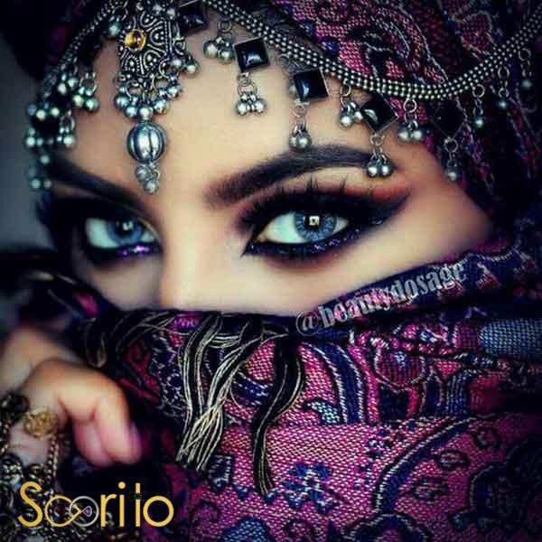 مدل سایه چشم عربی