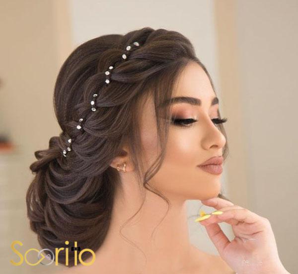 شینیون لاکچری جلو مو