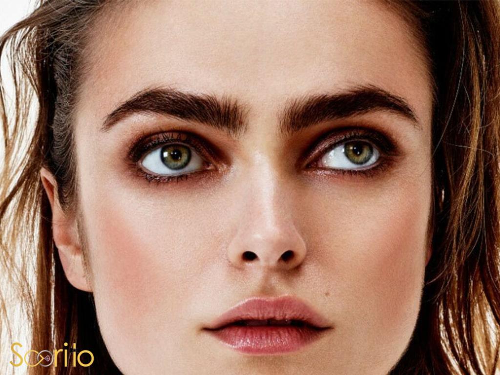 مدل ابرو دخترانه دبیرستانی