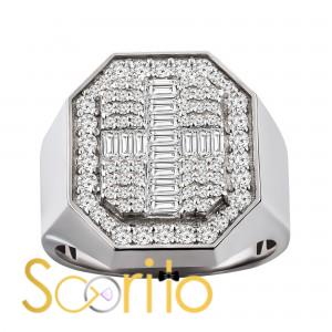 حلقه ازدواج مردانه پلاتین