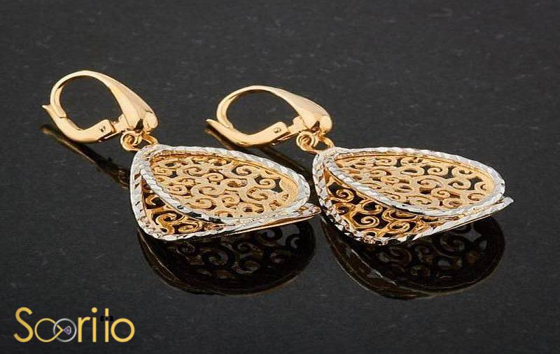 گوشواره طلا اسپرت