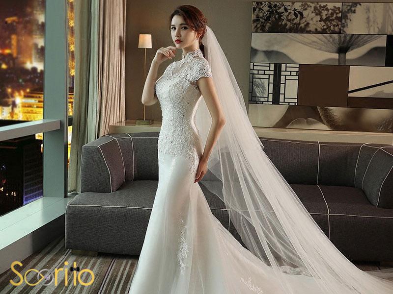 لباس عروس مدل ماهی