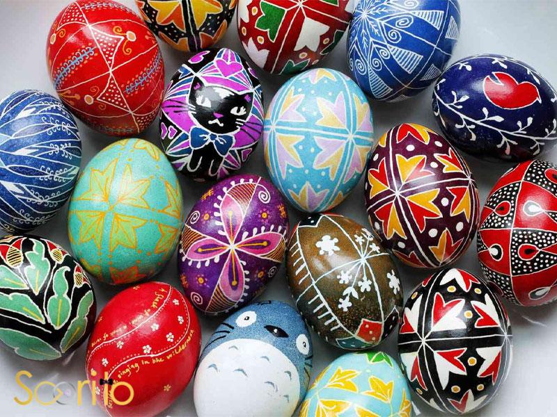 رنگ کردن تخم مرغ