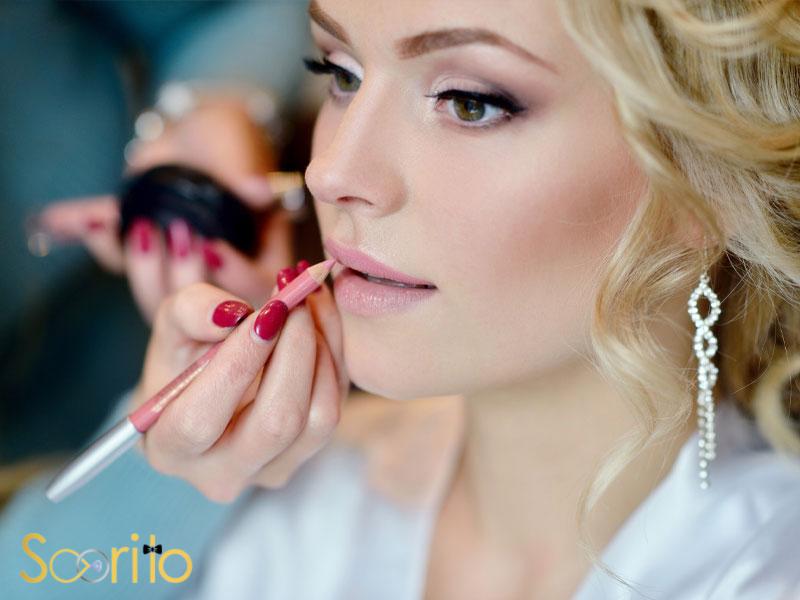 مراحل آرایش عروس