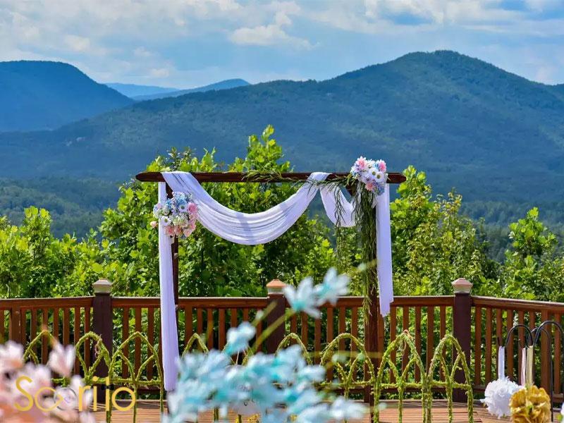 لوکیشن‌های مناسب برای عکاسی عروسی در تابستان در کوه و جنگل